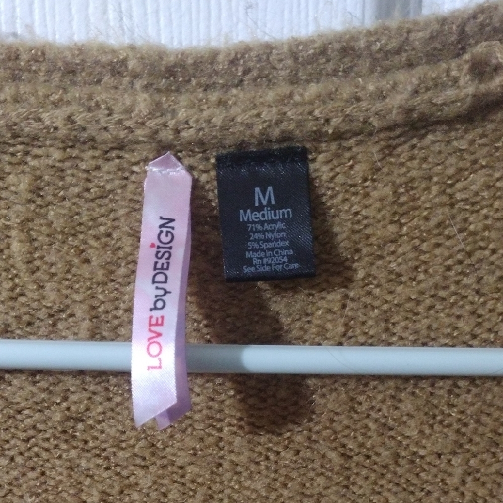 Colorblock Open Front Cardigan - Picture 2 of 6